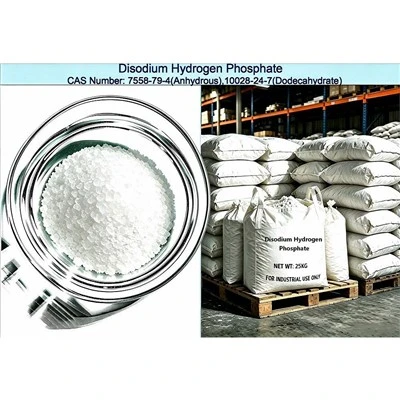 Fosfat d'hidrogen disòdic anhidre CAS 7558-79-4